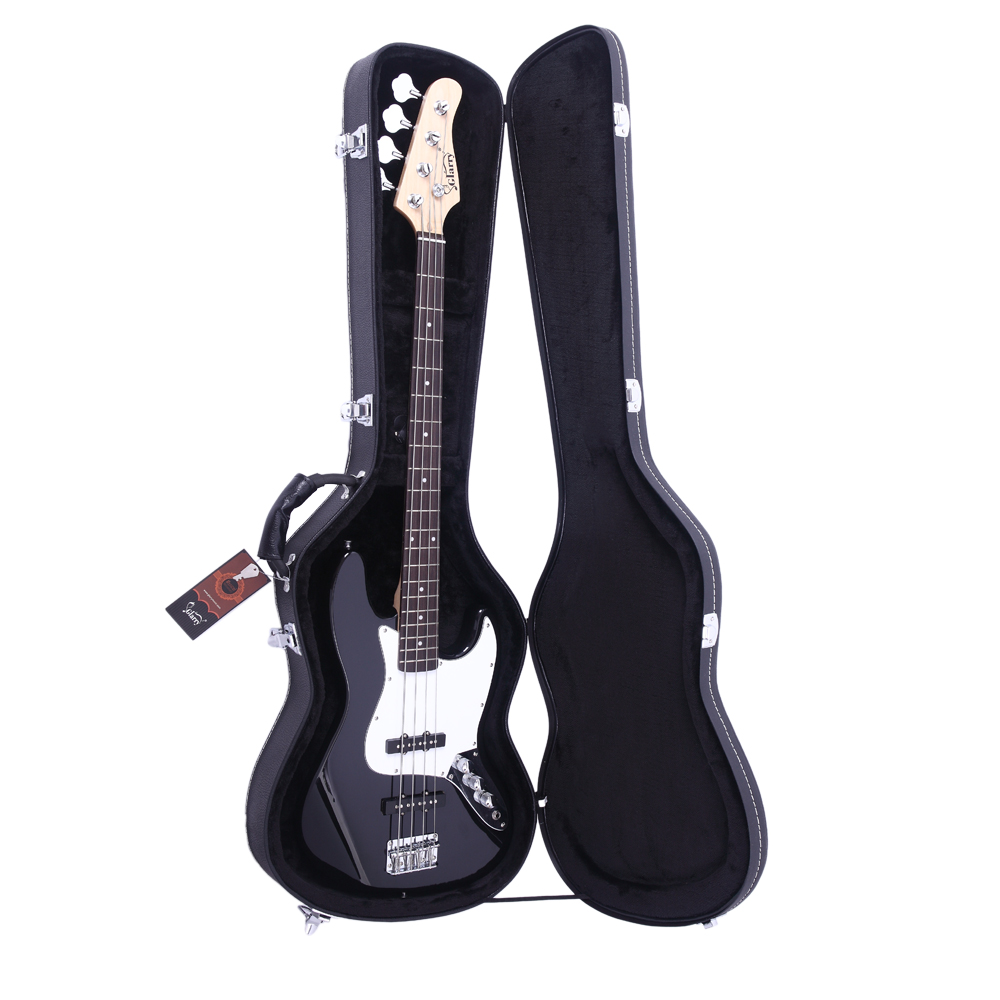 glarry-high-grade-electric-bass-microgroove-hard-case-black