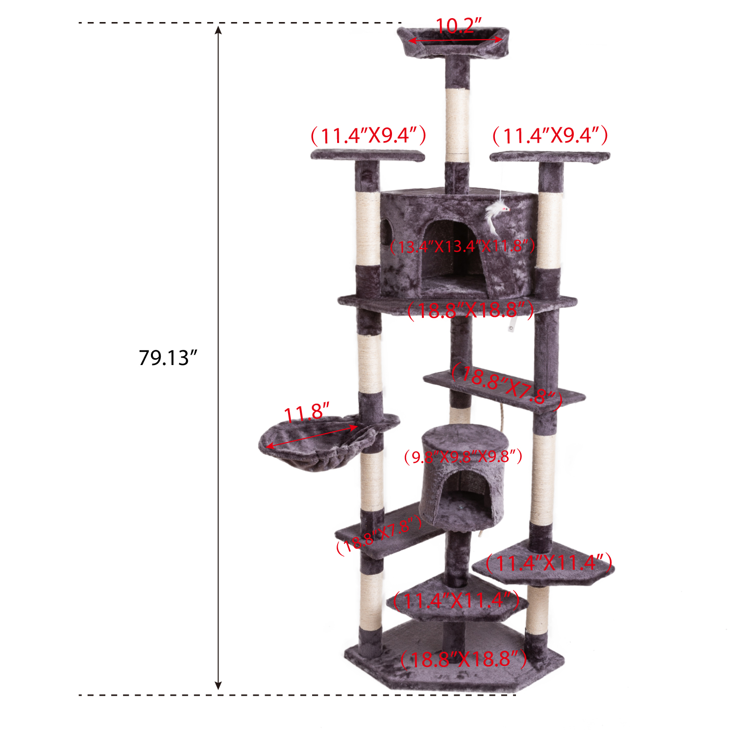 80-solid-cute-sisal-rope-plush-cat-climb-tree-cat-tower-gray